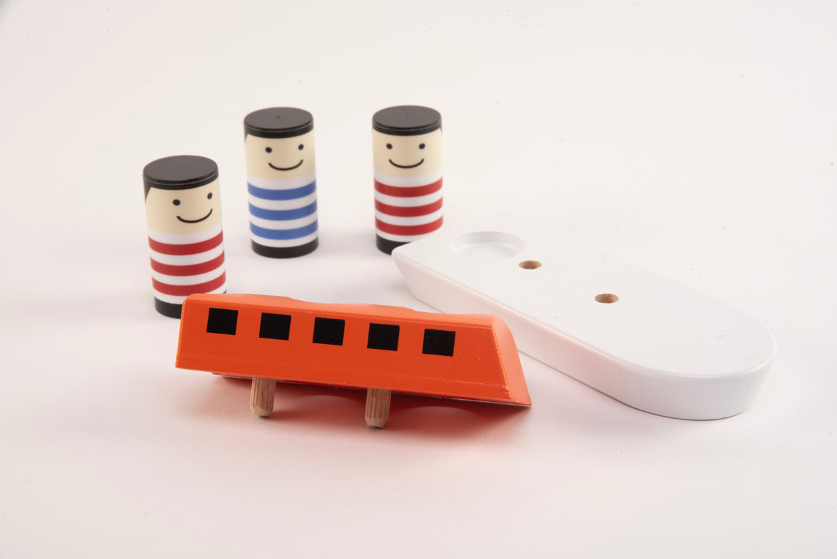 Ferry Boat Set - White