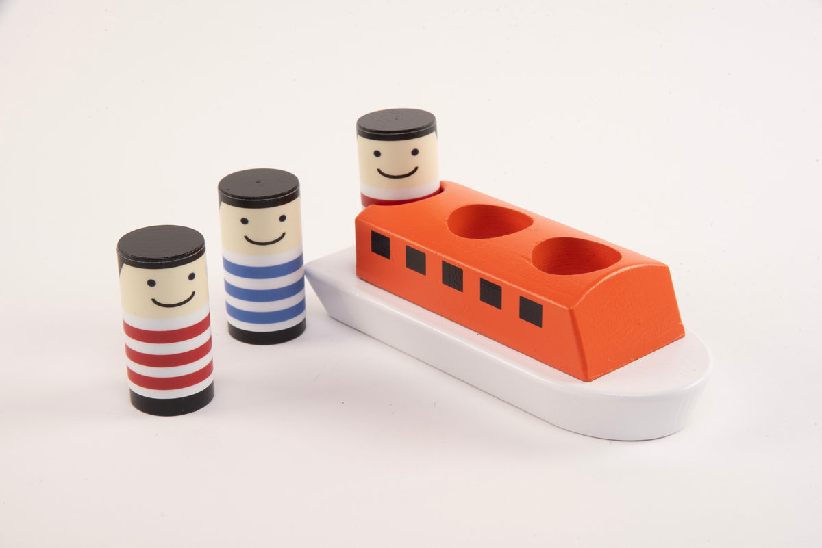 Ferry Boat Set - White