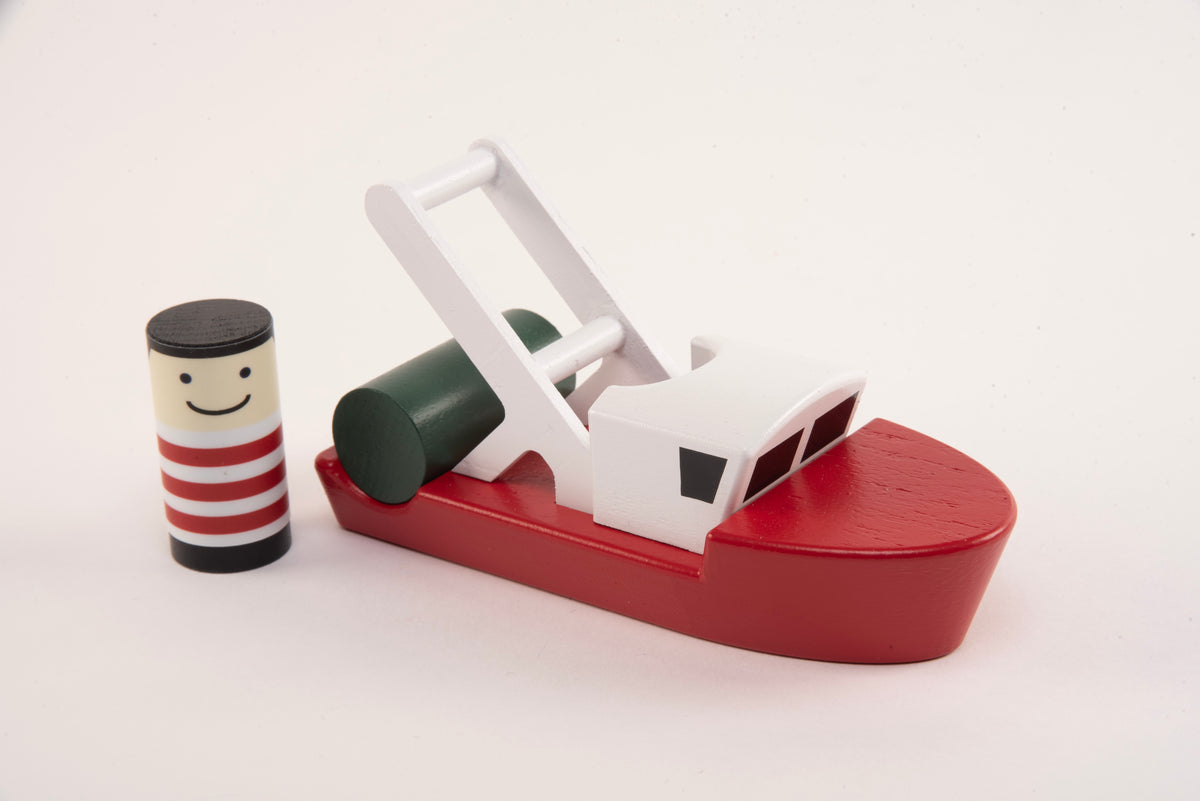Fishing Boat Set - Red